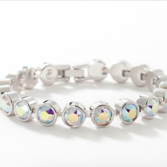 Ice Bracelet, Aurora Boreale, Touchstone Crystal - Picture 1 of 1